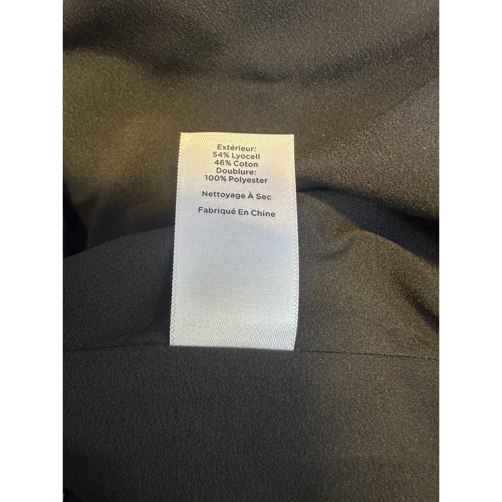 Talbots Petites Women 16P Purple Teal Floral Pencil Skirt Lyocell Cotton CN2806 - Picture 5 of 12